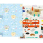Tapis de jeu bébé pliable et antidérapant