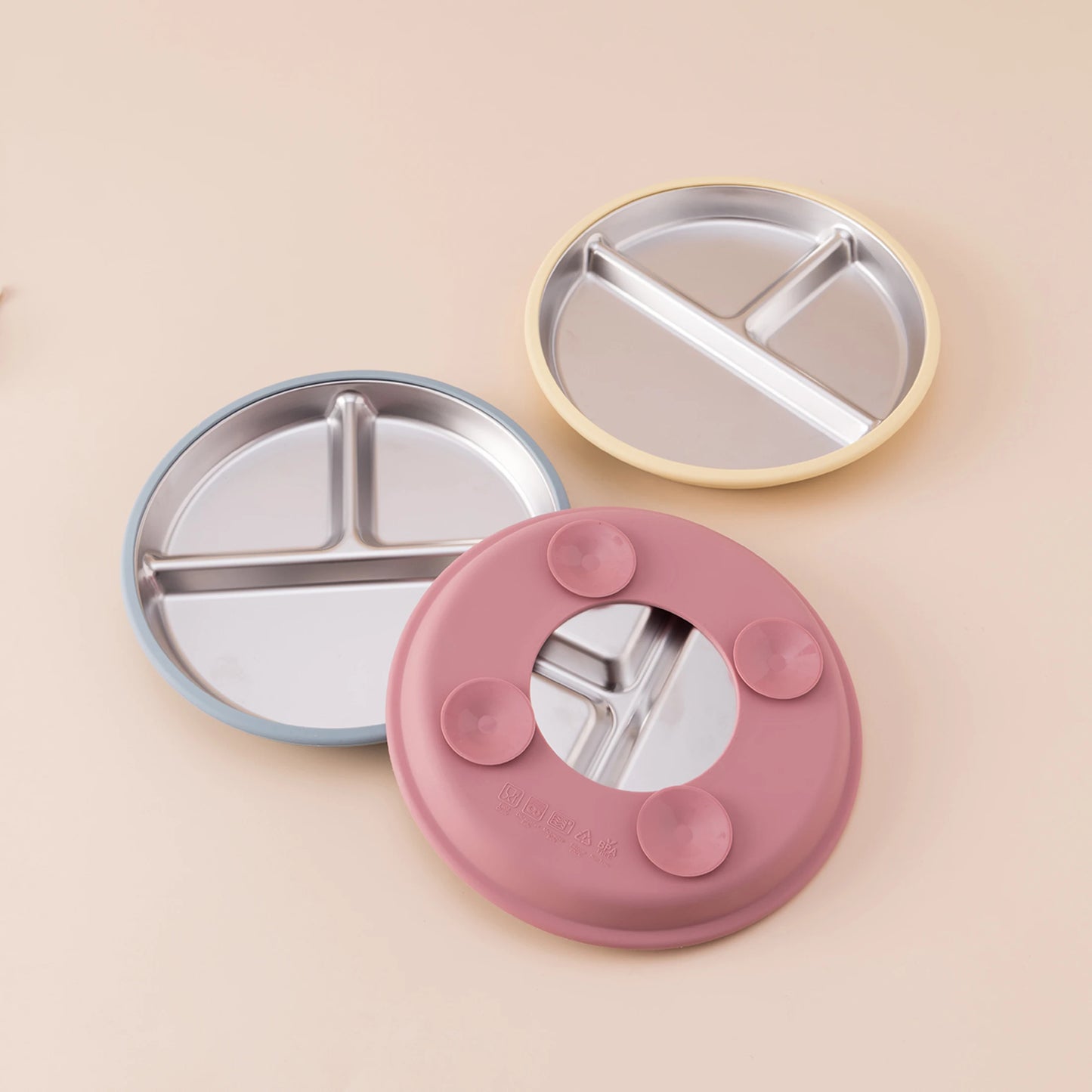 Set repas bébé en silicone – pratique et sûr