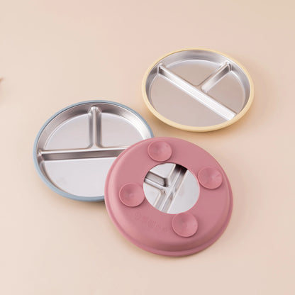 Set repas bébé en silicone – pratique et sûr