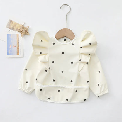 Tablier repas manches longues imperméable ajustable