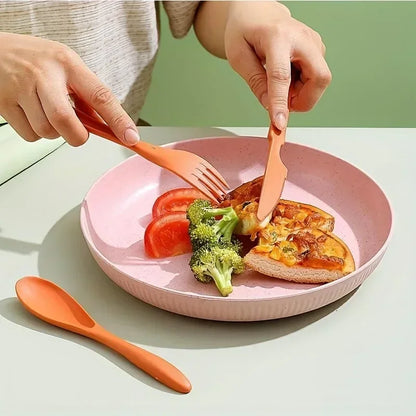 Set repas bébé en silicone – pratique et sûr