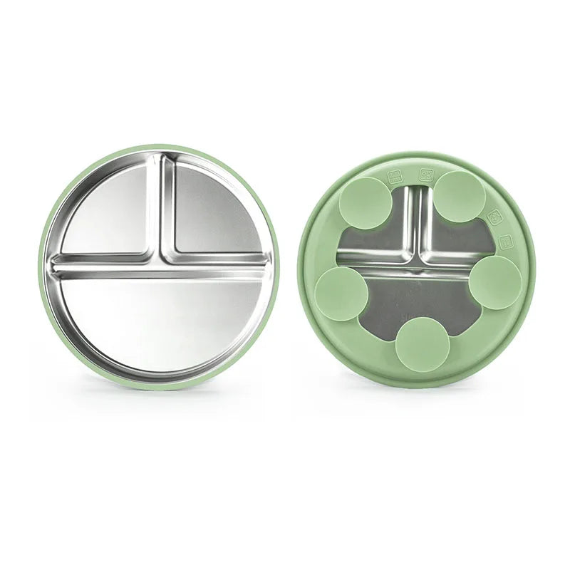 Set repas bébé en silicone – pratique et sûr