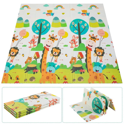 Tapis de jeu bébé pliable et antidérapant