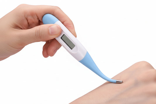 Kit santé bébé 9 pièces – thermomètre et coupe-ongles