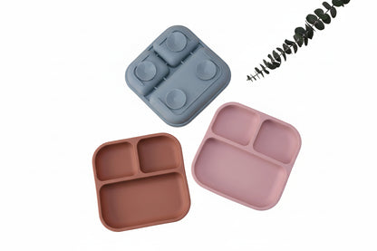 Set repas bébé en silicone – pratique et sûr