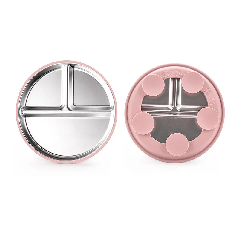 Set repas bébé en silicone – pratique et sûr