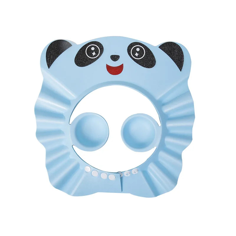 Visière shampoing bébé souple – protection yeux douche