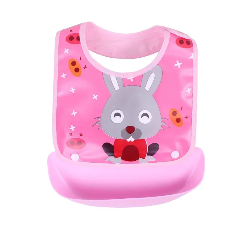 Bavoir détachable imperméable – serviette salive bébé