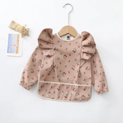 Tablier repas manches longues imperméable ajustable