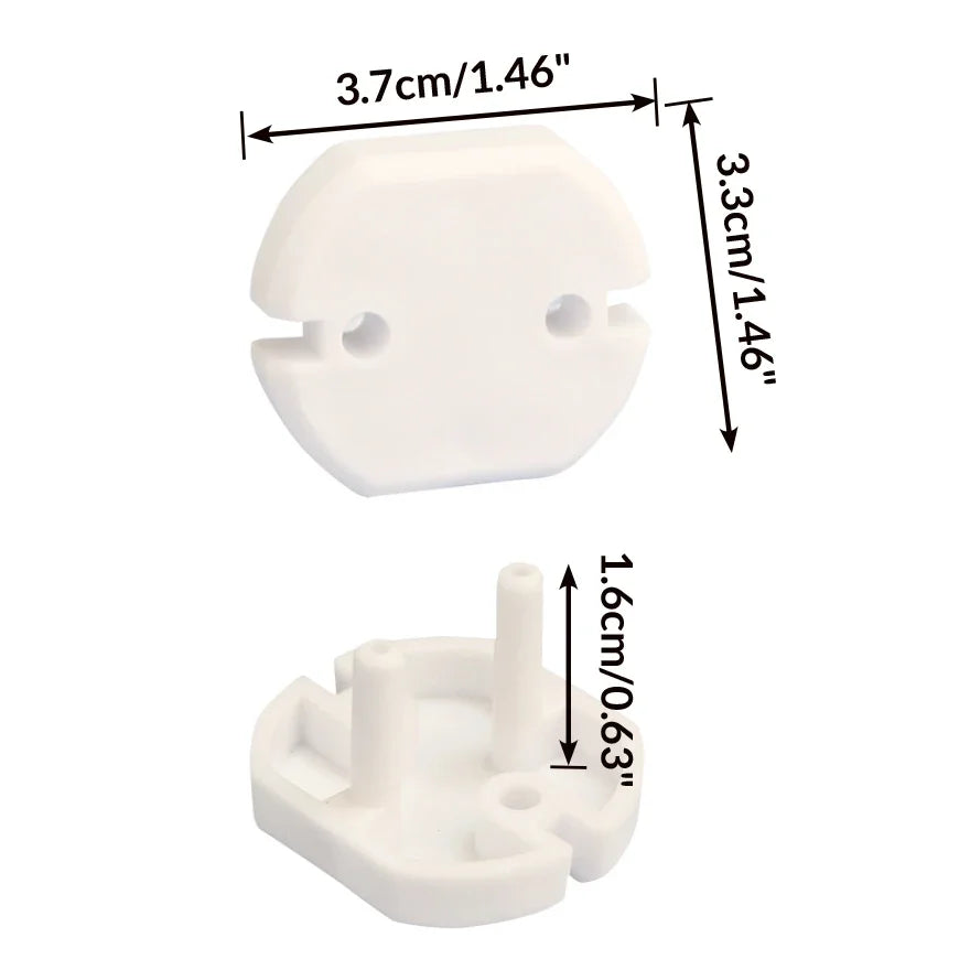 Cache-prises lot de 5 – protection chocs électriques