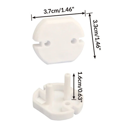 Cache-prises lot de 5 – protection chocs électriques