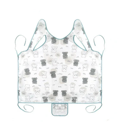 Combinaison bavoir chaise haute imperméable une pièce