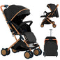 Poussette trolley 20kg 4 roues avec moustiquaire