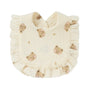 Bavoir coton forme U – écharpe anti-bavures style
