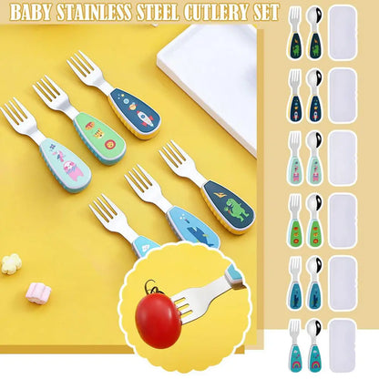 Set repas bébé en silicone – pratique et sûr