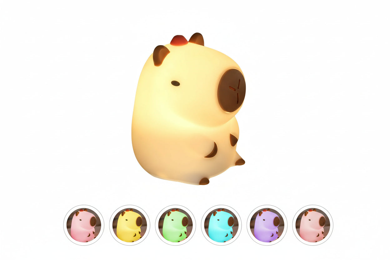 Veilleuse LED douce pour bébé et enfant