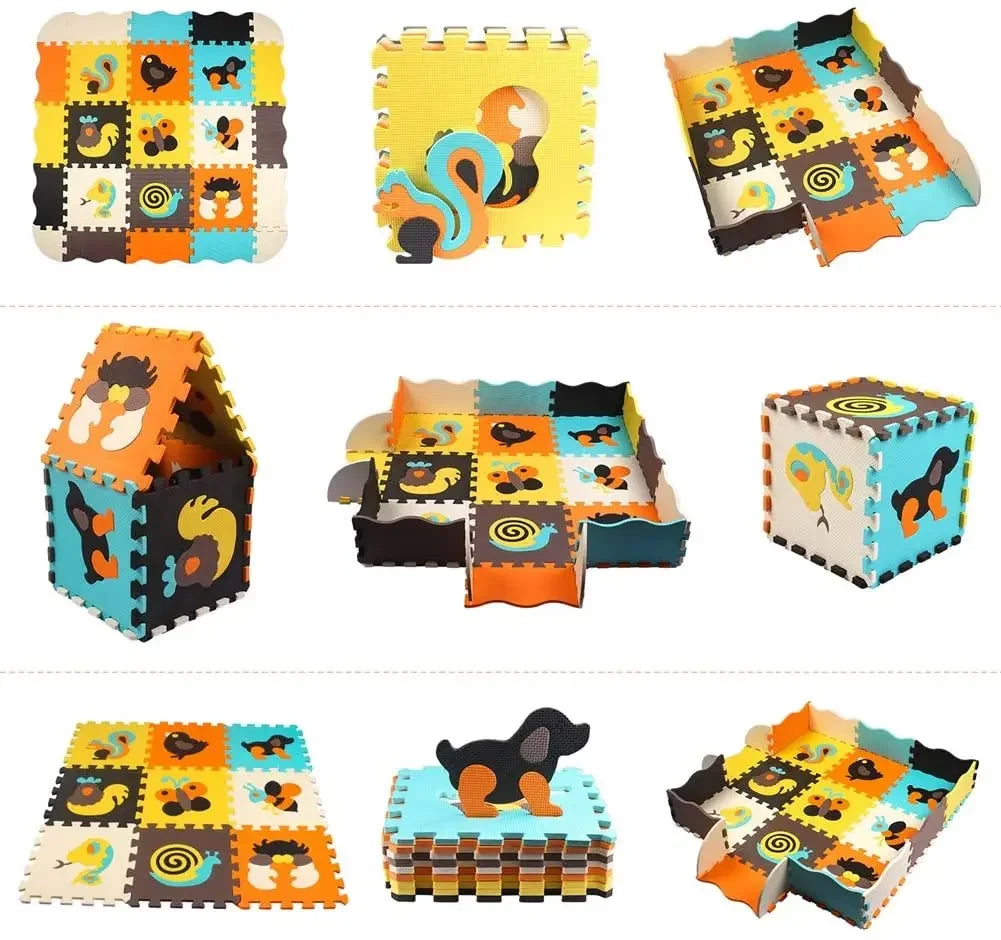 Tapis de jeu bébé pliable et antidérapant