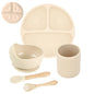 Set repas bébé en silicone – pratique et sûr