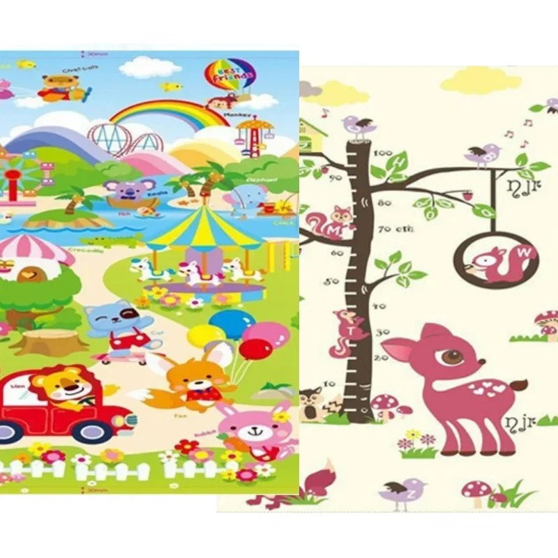 Tapis de jeu bébé pliable et antidérapant