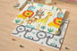 Tapis d'éveil pliable double face imperméable