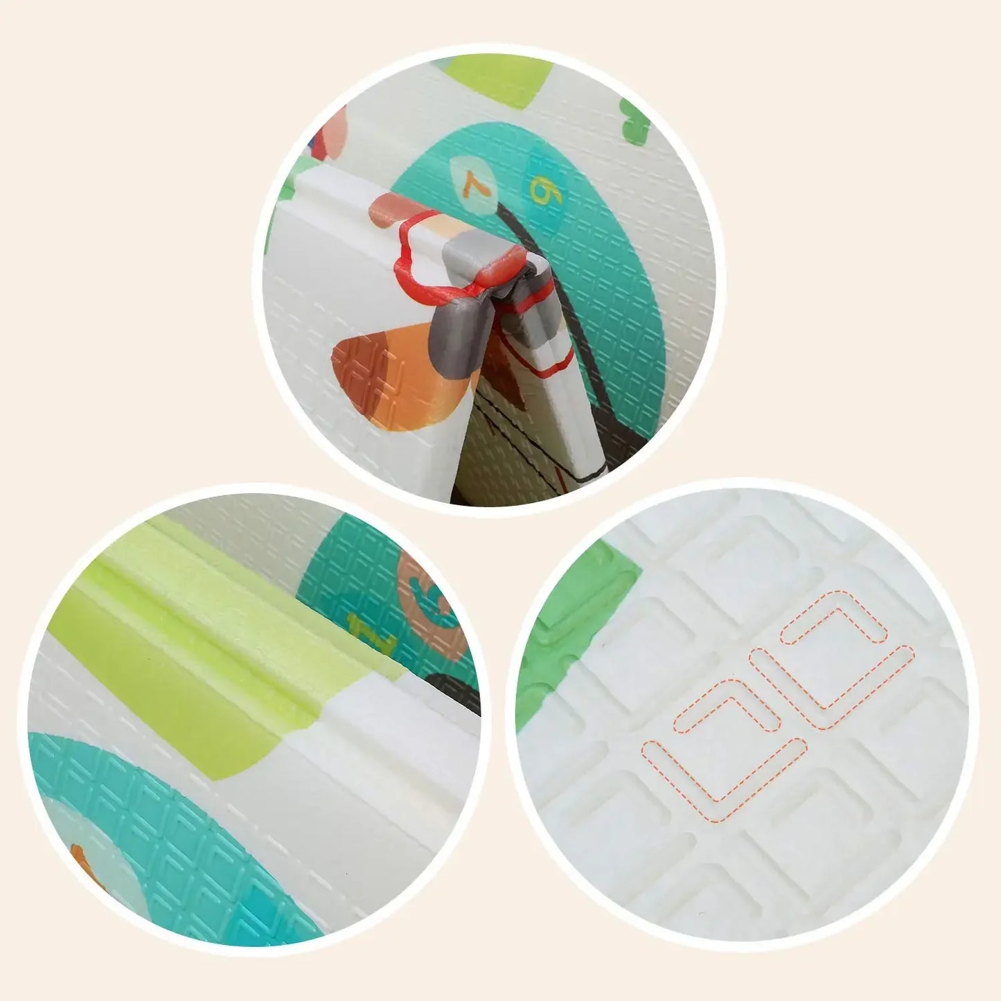 Tapis de jeu bébé pliable et antidérapant