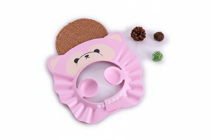 Visière shampoing bébé souple – protection yeux douche