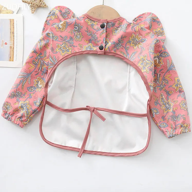 Tablier repas manches longues imperméable ajustable