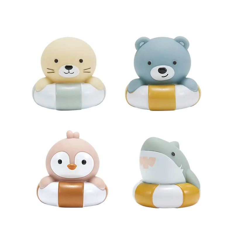 Jouets bain lumineux animaux flottants – 9 pièces