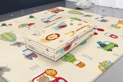 Tapis d'activité cartoon imperméable pliable