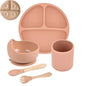 Set repas bébé en silicone – pratique et sûr