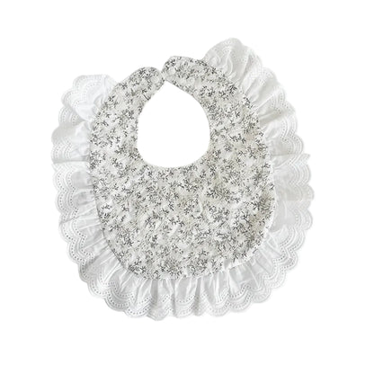 Bavoir coton forme U – écharpe anti-bavures style