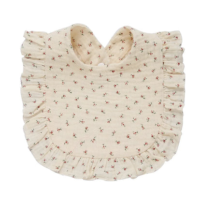 Bavoir coton forme U – écharpe anti-bavures style