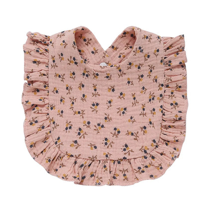 Bavoir coton forme U – écharpe anti-bavures style