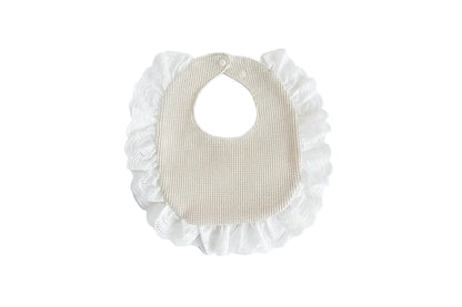Bavoir coton forme U – écharpe anti-bavures style