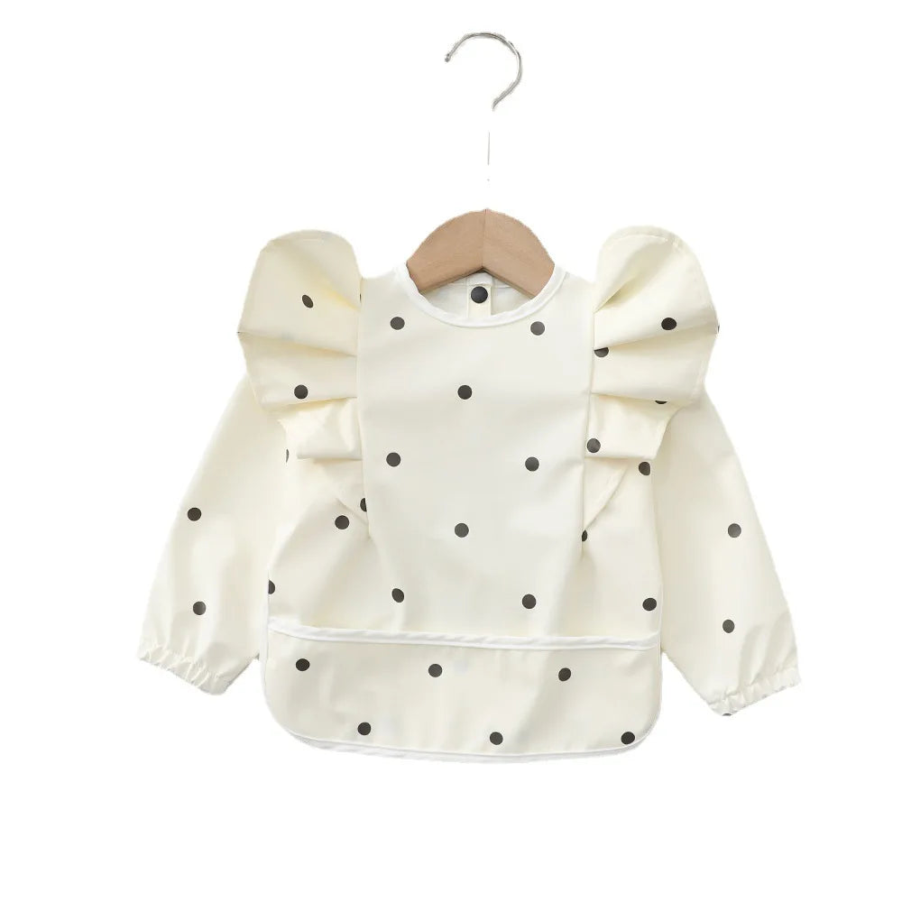 Tablier repas manches longues imperméable ajustable