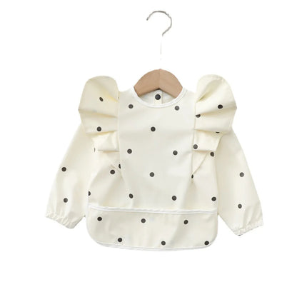 Tablier repas manches longues imperméable ajustable