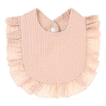Bavoir coton forme U – écharpe anti-bavures style