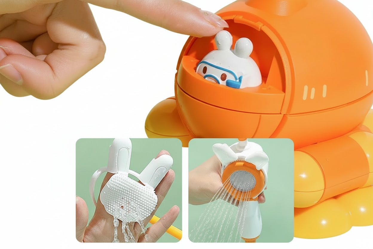 Accessoire de bain bébé pratique et sécurisé