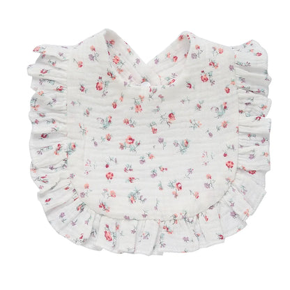 Bavoir coton forme U – écharpe anti-bavures style